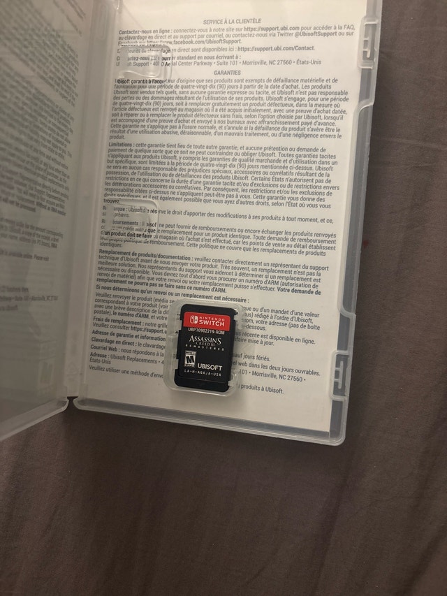 Assassin's Creed 3 Nintendo Switch - photo 3