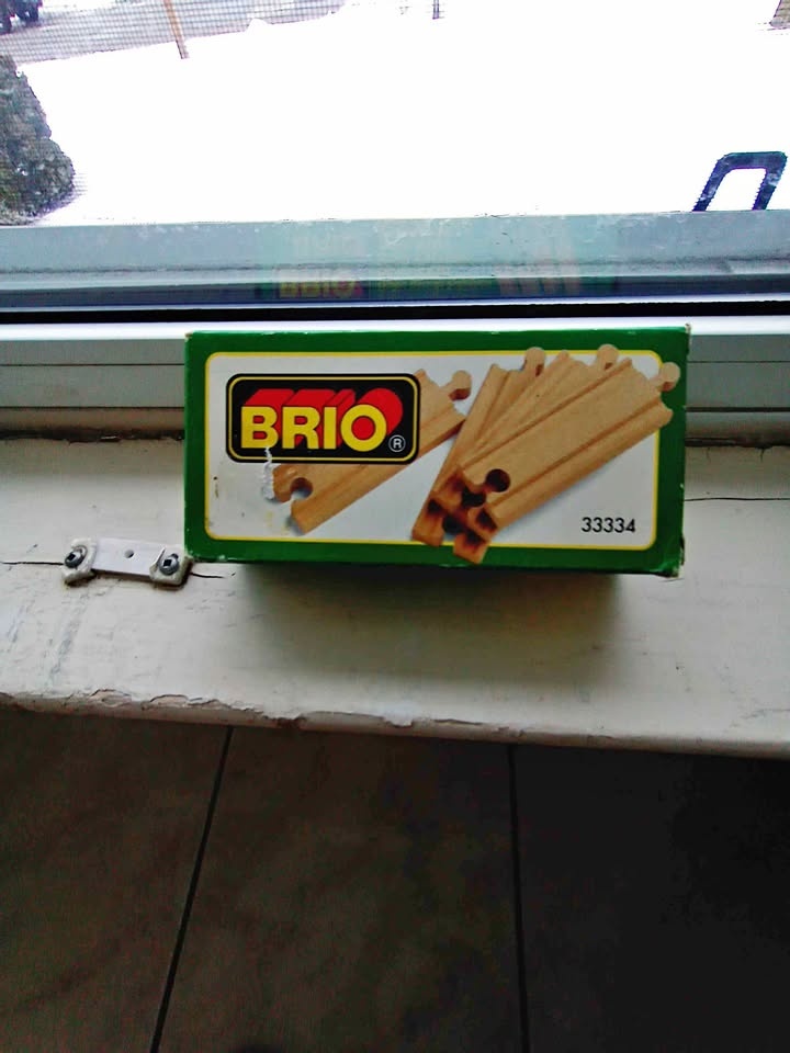 BRIO Short Straight Tracks 33334