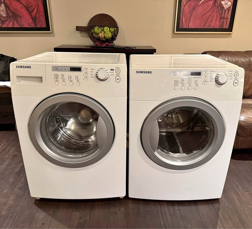 Samsung Washer and Dryer