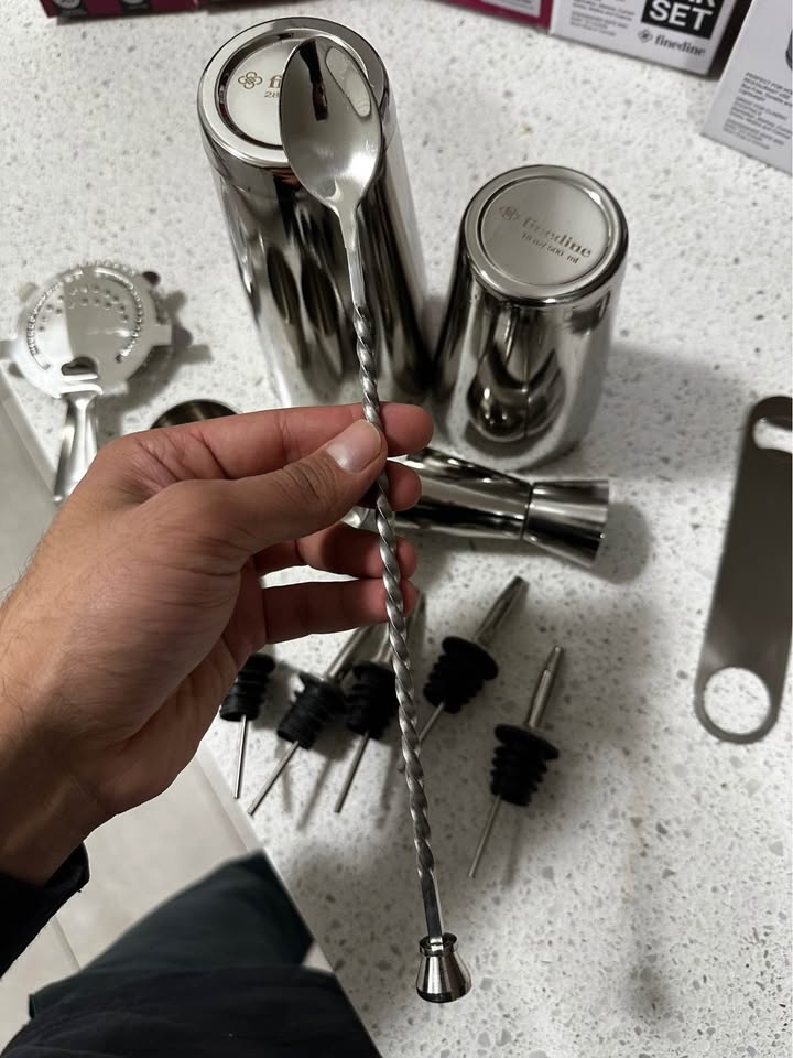 14 Piece Stainless Steel Cocktail Shaker Set - photo 3