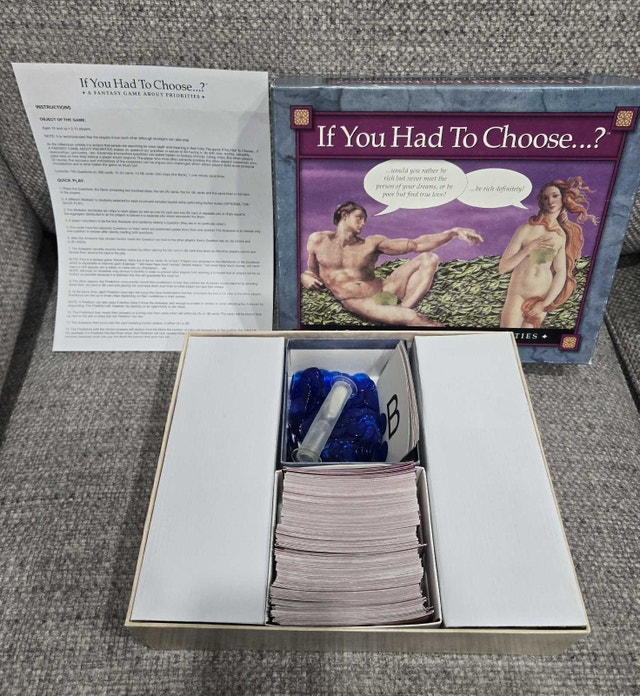 Vintage If You Had to Choose Board Game - photo 2