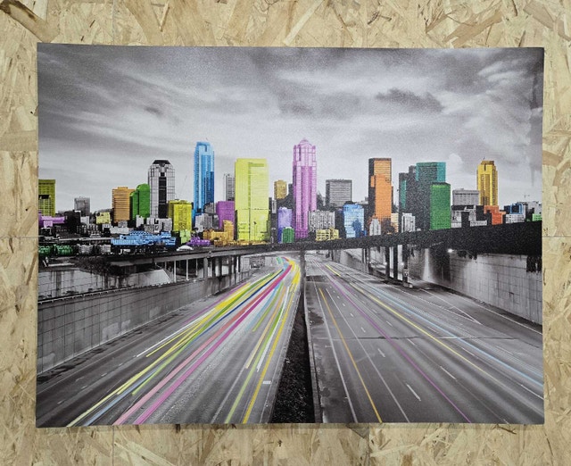 Large Wall Art - 44" x 33" - Read Description