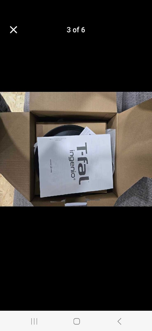 Brand New Pink Tfal Ingenio Pans Set - photo 3