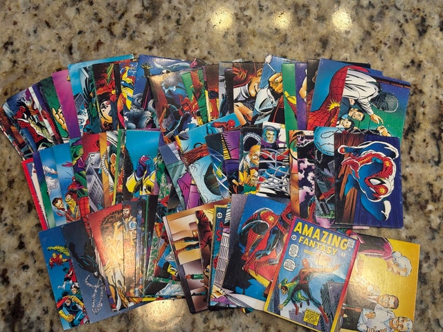 1992 Marvel 30th Anniversary Spider-Man Trading Cards