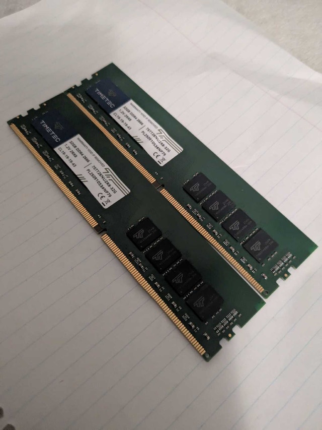 TIMETEC 64GB DDR4 2666MHz RAM - $355