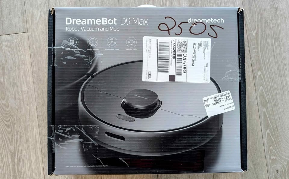 DreameBot D9 max robot vacuum cleaner - photo 4