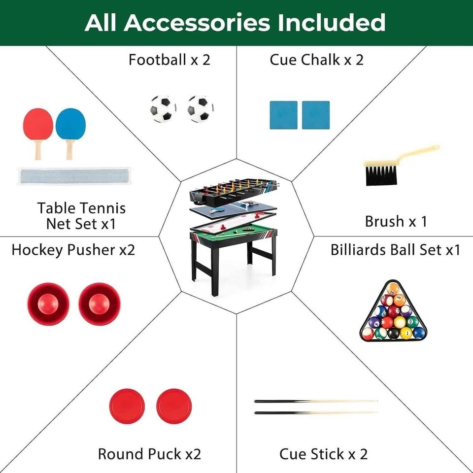 4 in 1 Gaming Table Set - photo 4