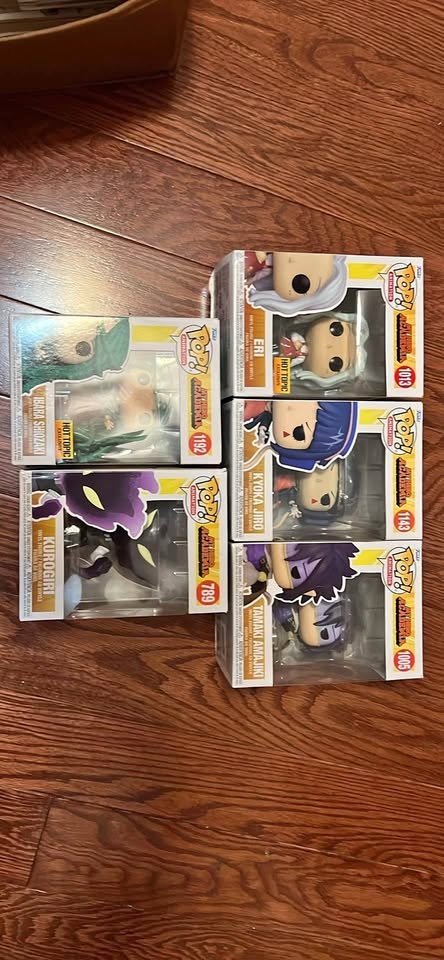 My Hero Academia Funko Pops