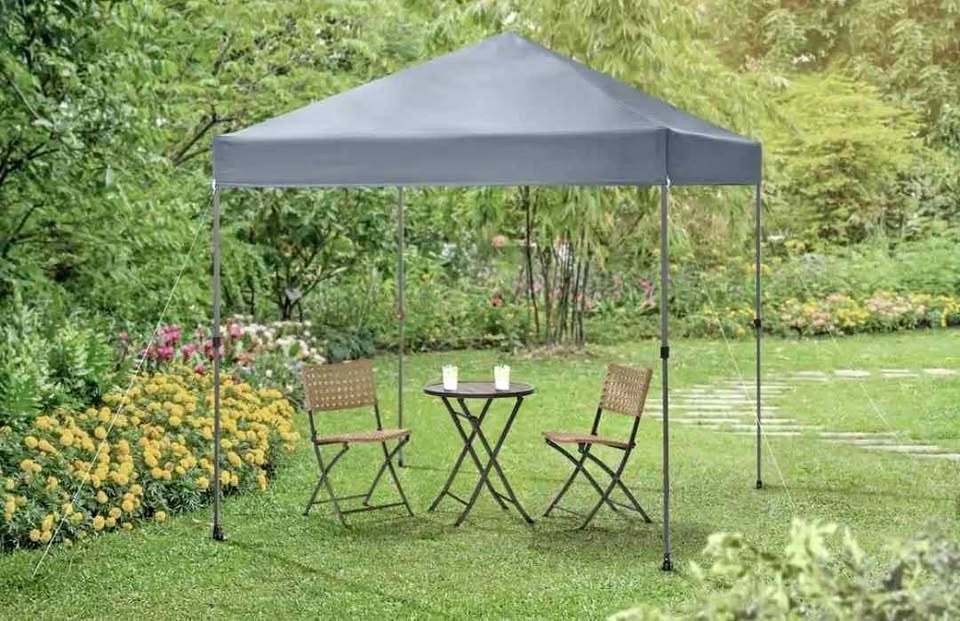 Everbilt 8'x8' Instant Canopy Gray
