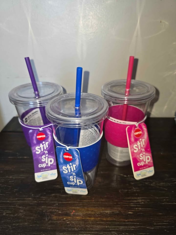 3 Copco Sierra 24 oz Thermal Tumblers - Blue, Pink, Purple - photo 2