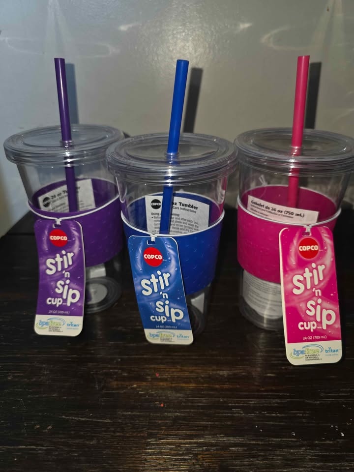 3 Copco Sierra 24 oz Thermal Tumblers - Blue, Pink, Purple - photo 3