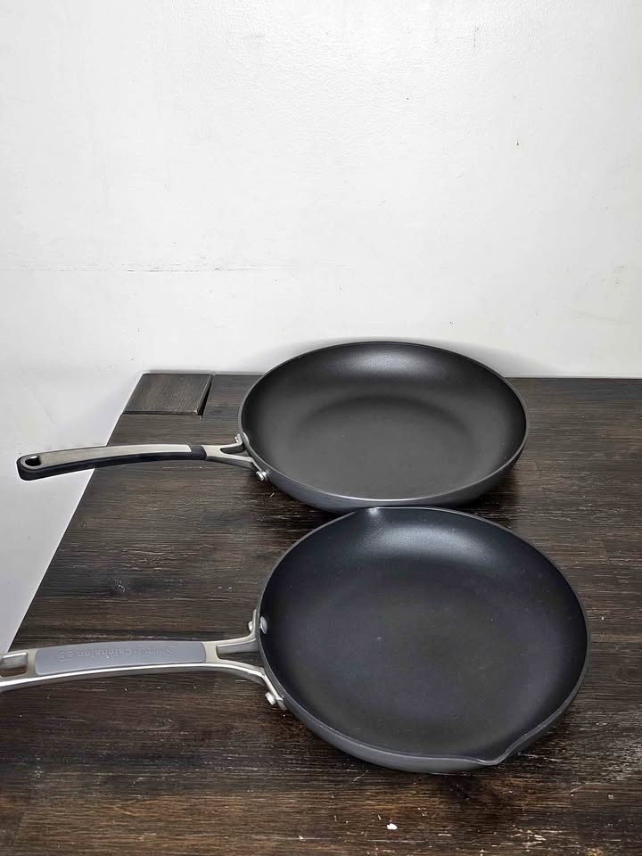 2 Calphalon Chef's Pans - 8"