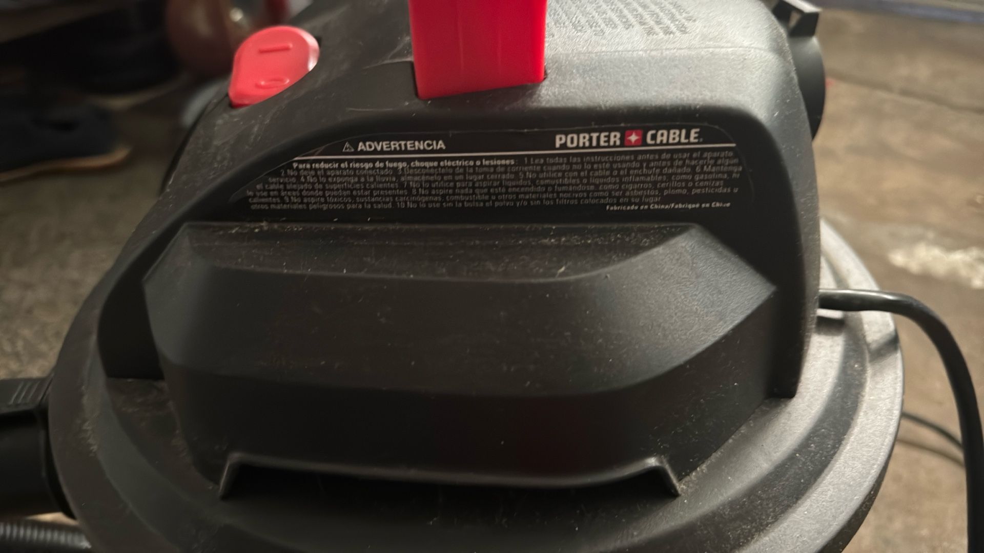 Porter Cable Wet Dry Vac 6 Gal - photo 4