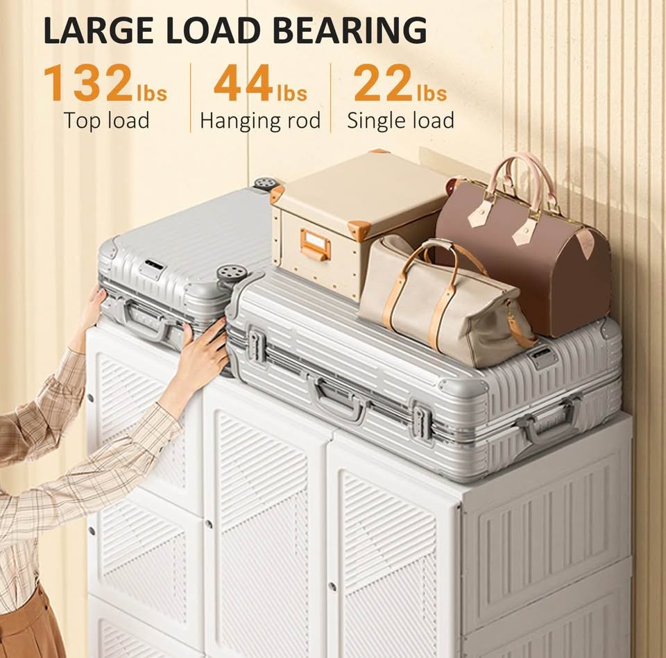 Portable Wardrobe Closet Brand New!! - photo 5