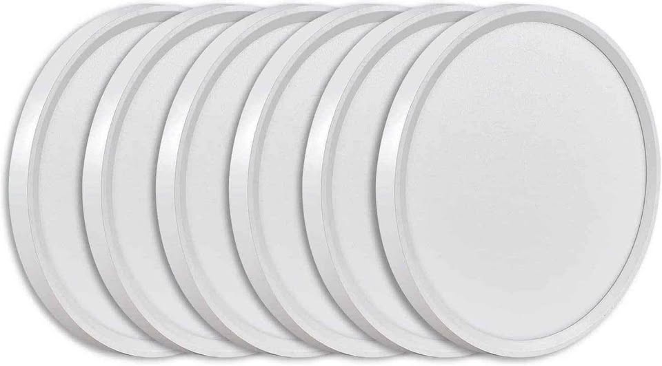 6PK 9 Inch LED Flush Mount Ceiling Lights