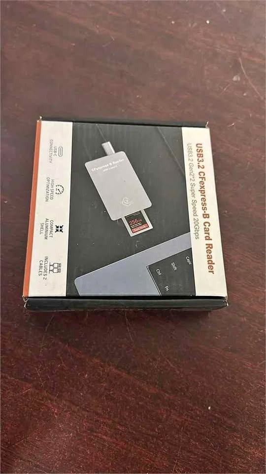 USB3.2 Gen2x2 20Gbps CFexpress Card Reader