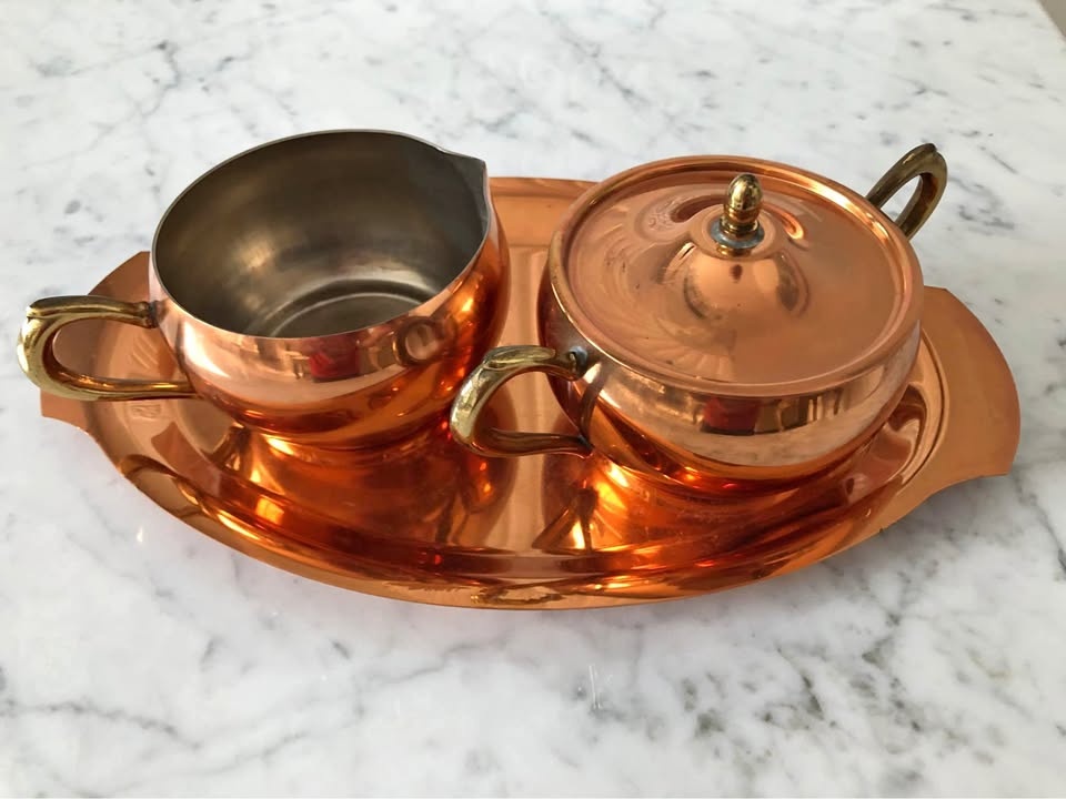 Copper Tea Set