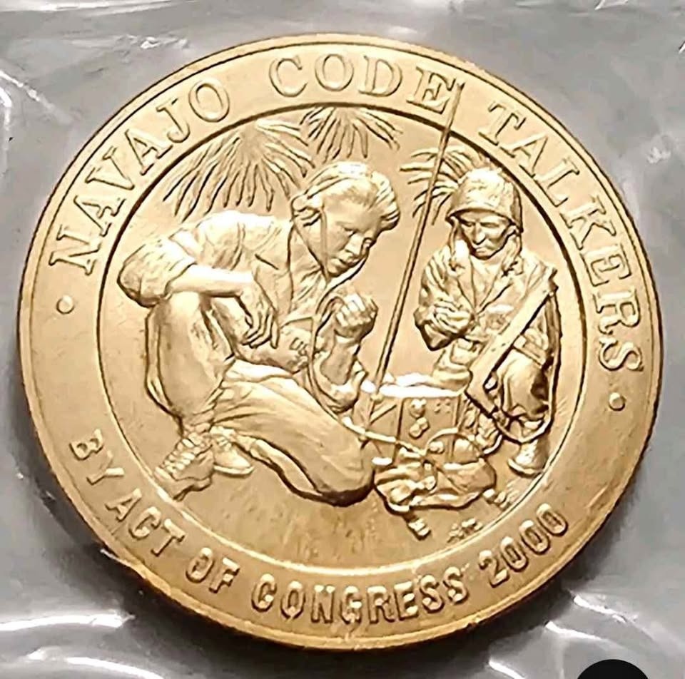 2000 Navajo Code Talkers Y/M Coin