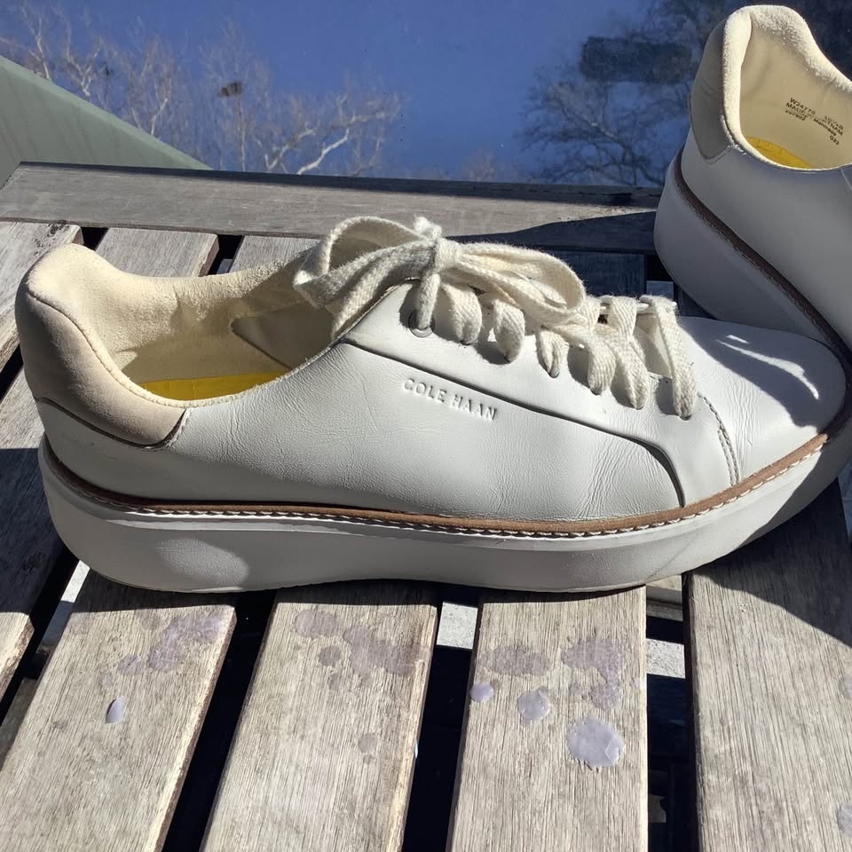 Cole Haan Grandpro Topspin Tennis Sneakers White/Dove W10.5 / M9 - photo 3