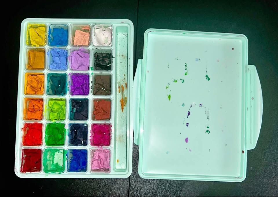 Himi Gouache Paint Set – Dried (Fixable)