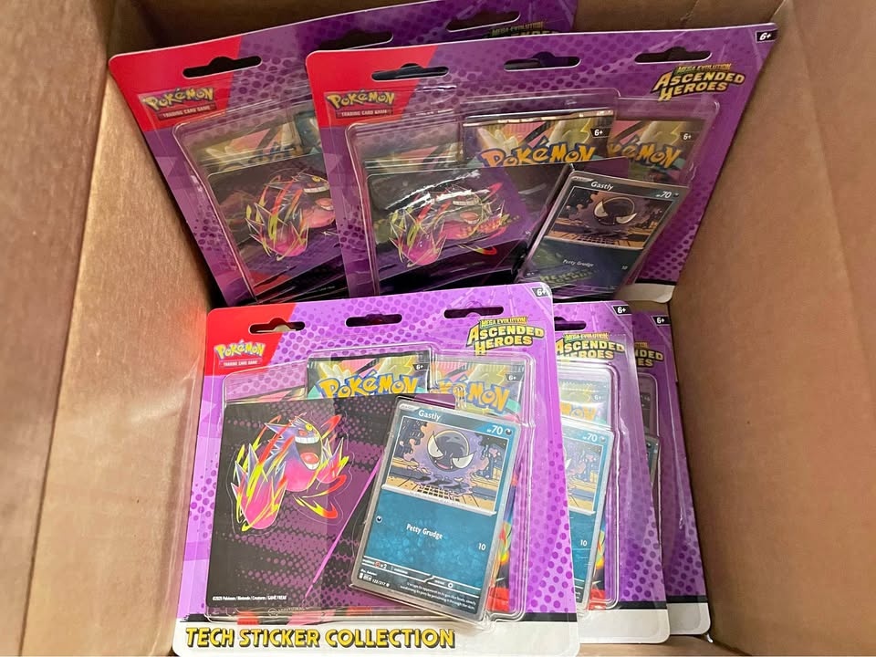 Pokémon TCG: Mega Evolution—Ascended Heroes Tech Sticker Collect