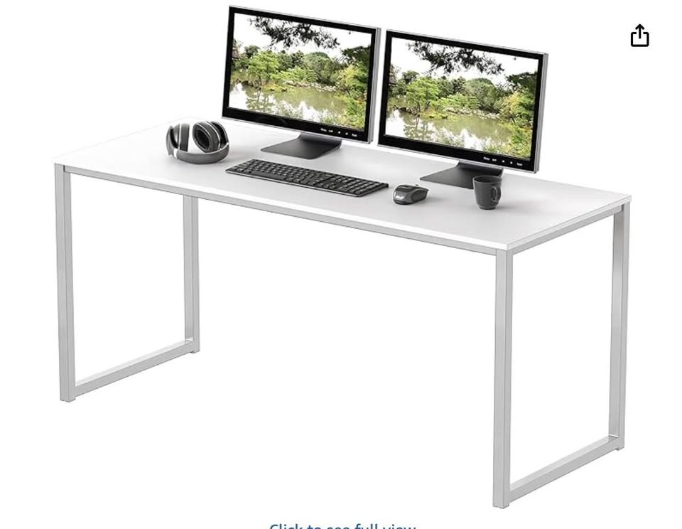 Long White Desk - photo 3