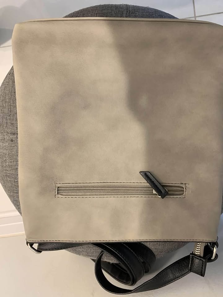 ROOTS beige leather bag - photo 2