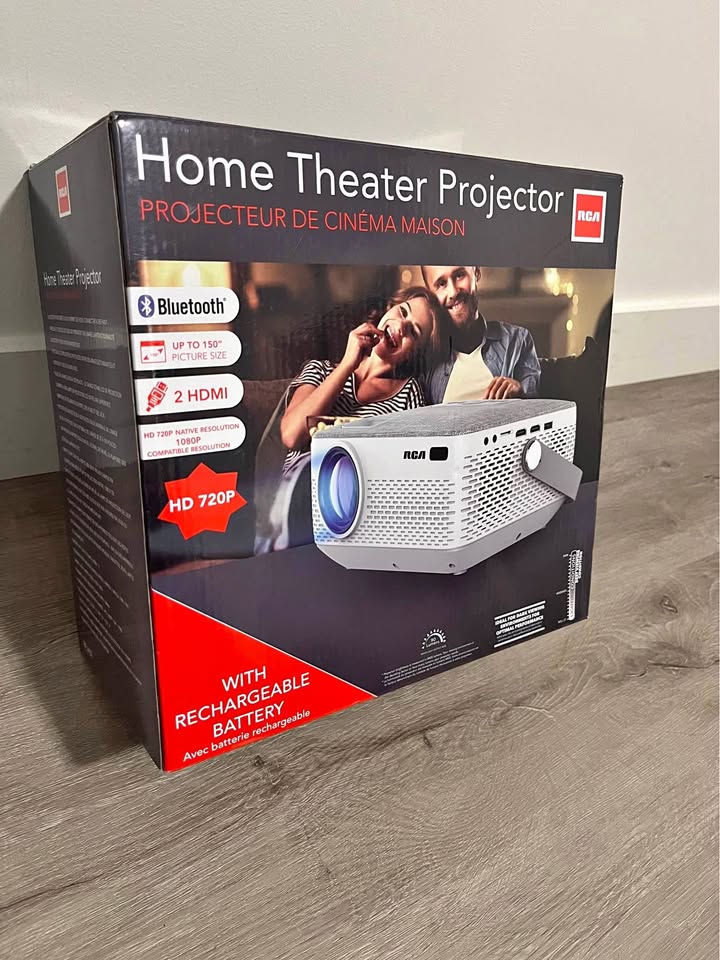 RCA RPJ402 720P Bluetooth 5.0 Projector