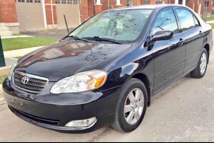 2006 Black Toyota Corolla 98K