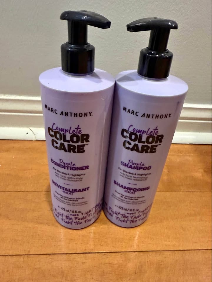 Marc Anthony Complete Colour Care Purple Shampoo & Conditioner S