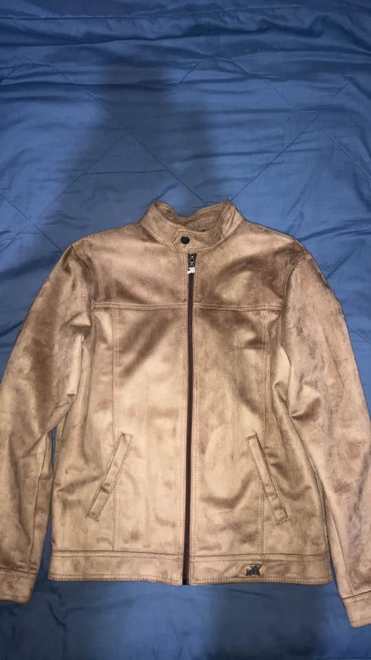 Vintage Emporio Armani Collezione Faux Leather  Zip Up Jacket - photo 2