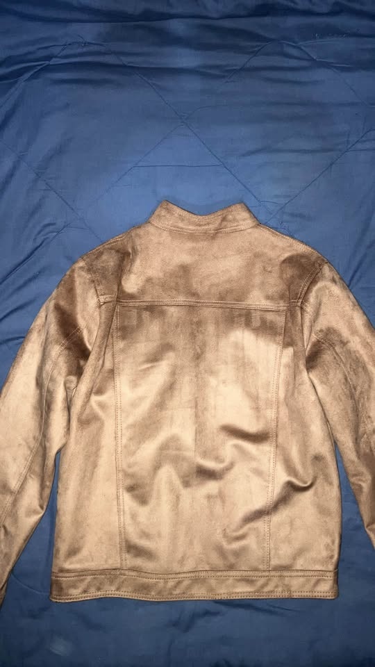Vintage Emporio Armani Collezione Faux Leather  Zip Up Jacket - photo 3