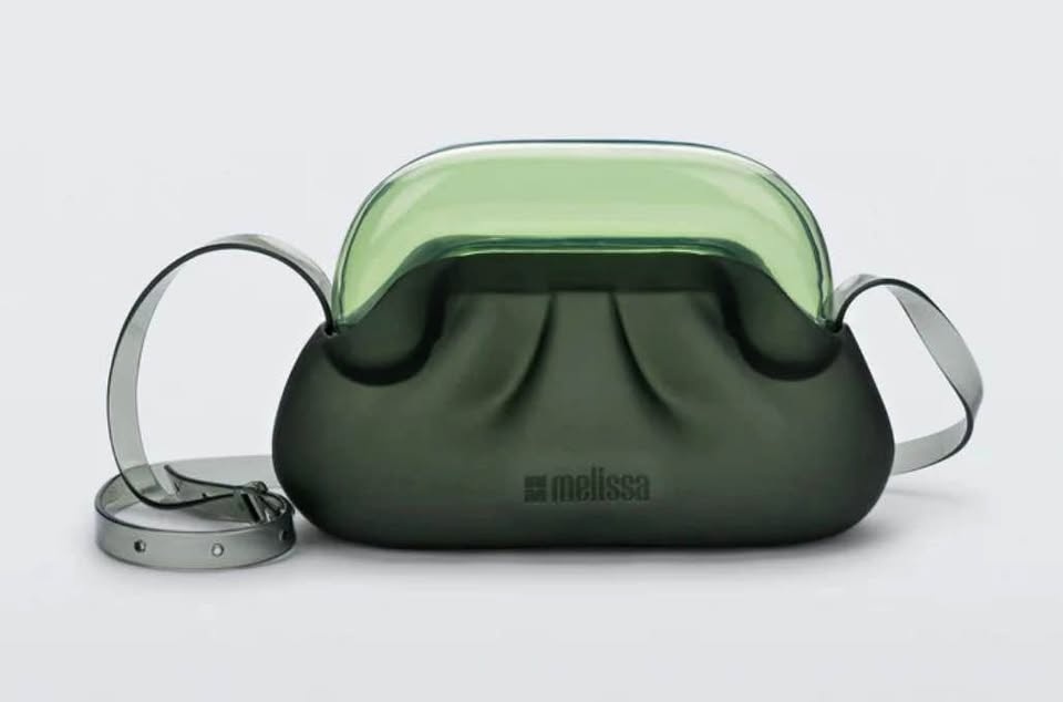 NWT Melissa Jelly Glass Bag
