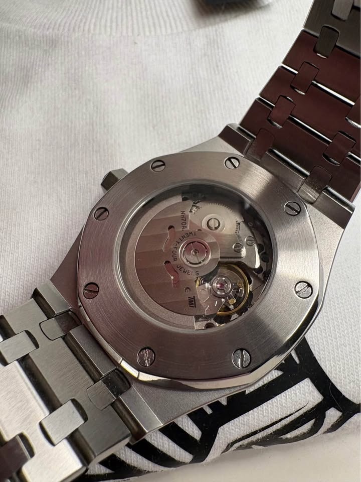 Seiko Mod Skeleton Royal Oak AP - photo 5