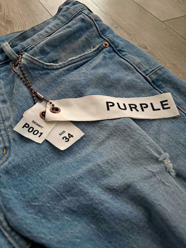 PURPLE JEANS SIZE 34