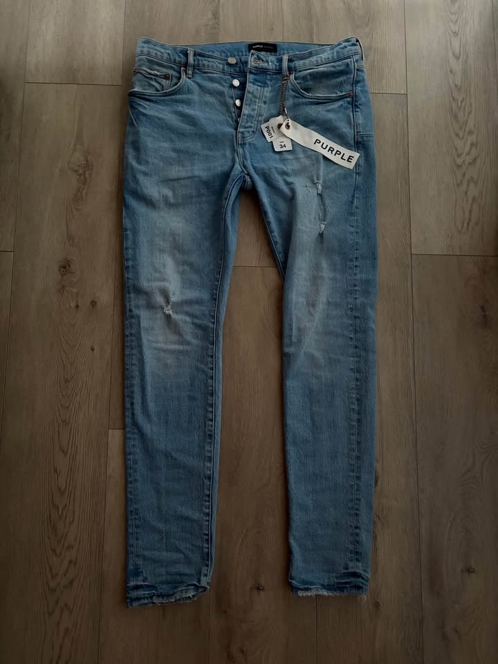 PURPLE JEANS SIZE 34 - photo 2