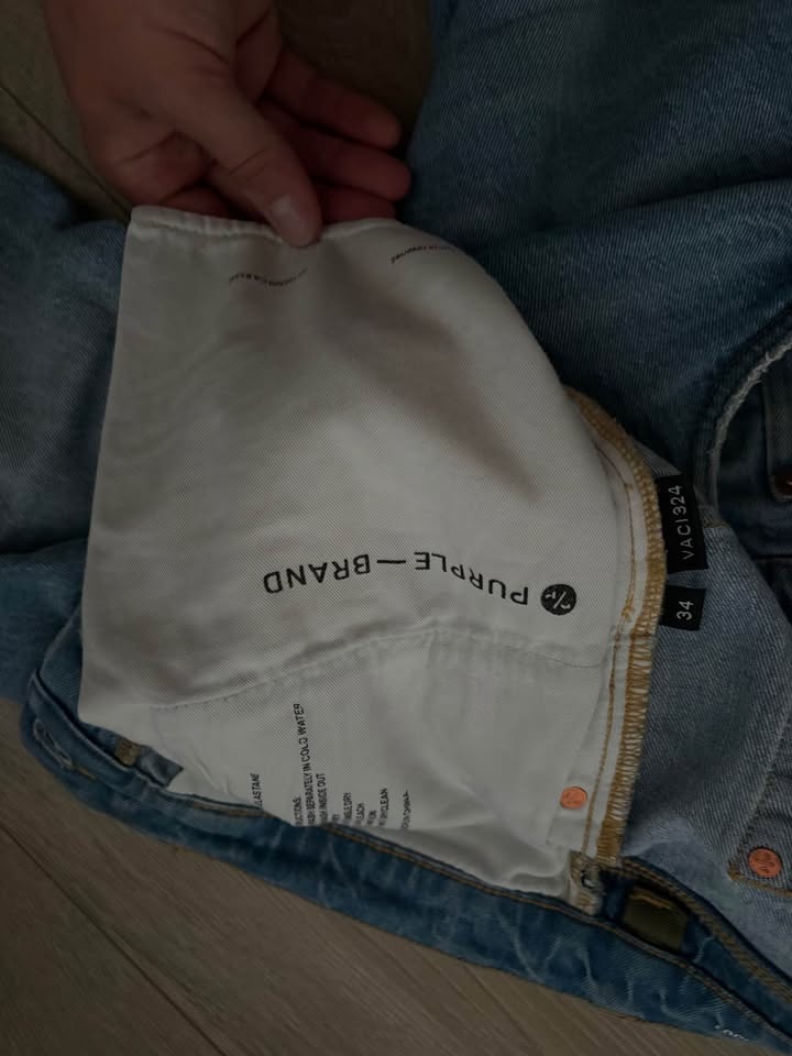 PURPLE JEANS SIZE 34 - photo 5