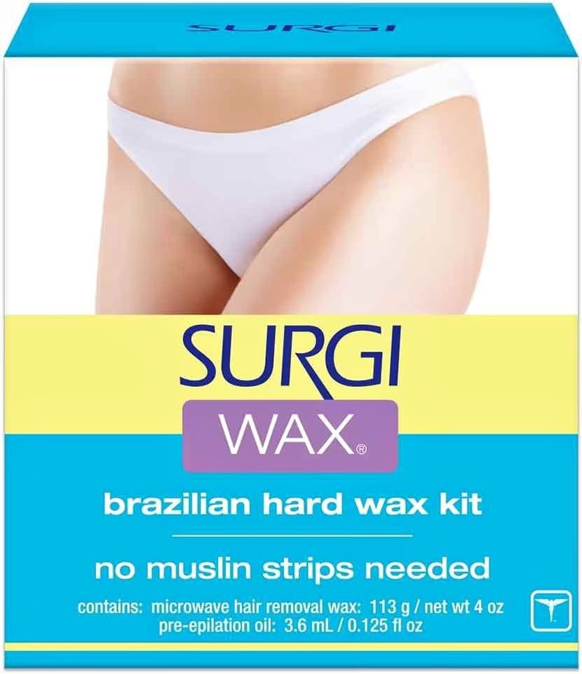 NIB 4 Available SURGI-CARE No Strip Brazilian Wax Kit