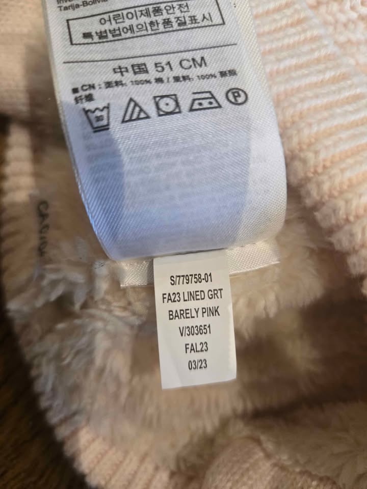 NWT GAP Baby Sherpa-Lined Bear Beanie (18-24mo, Pink) - photo 3