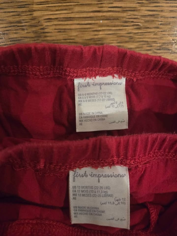 Christmas Holiday Outfit Set for Baby Girl (12M & 9M) - photo 4