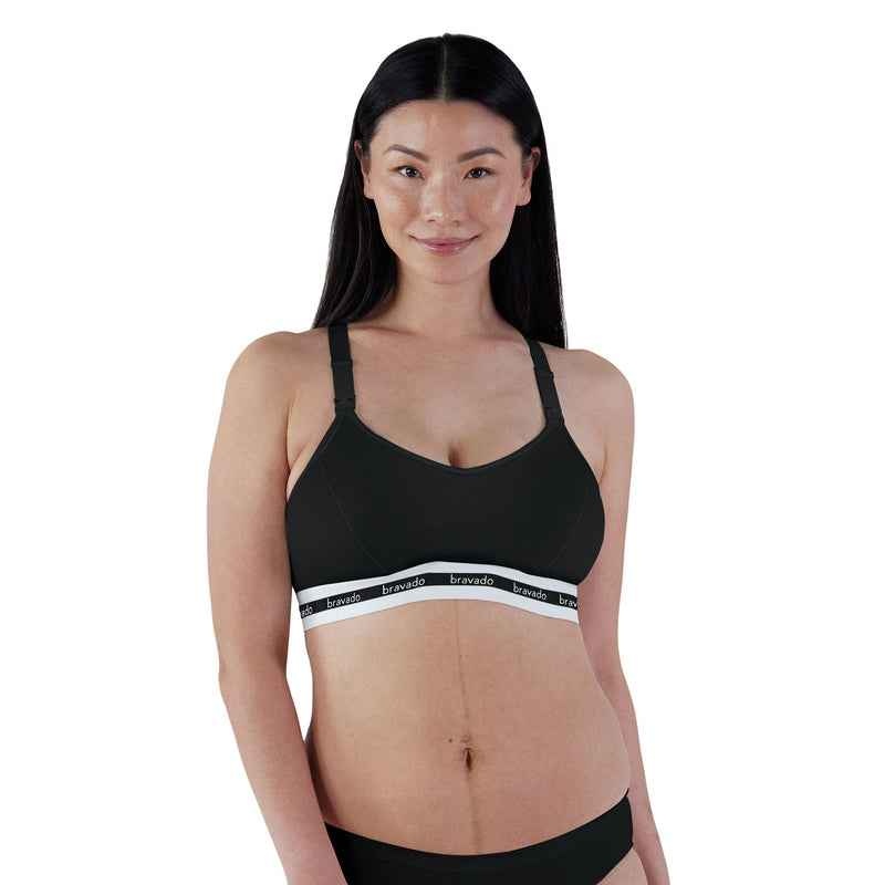 Bravado Organic Cotton Pumping & Nursing Bra Black M Full Cup - photo 5