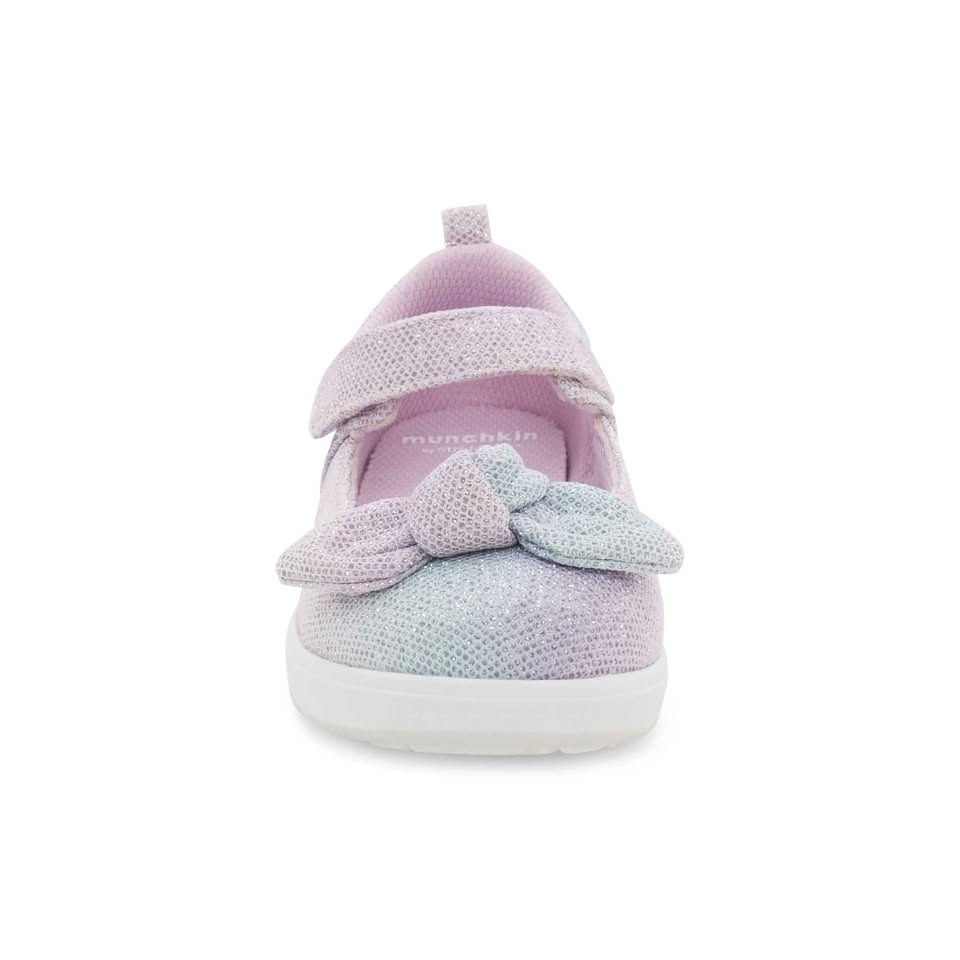Munchkin by Stride Rite Toddler Girl's Delilah Shoes Purple Spar - photo 2
