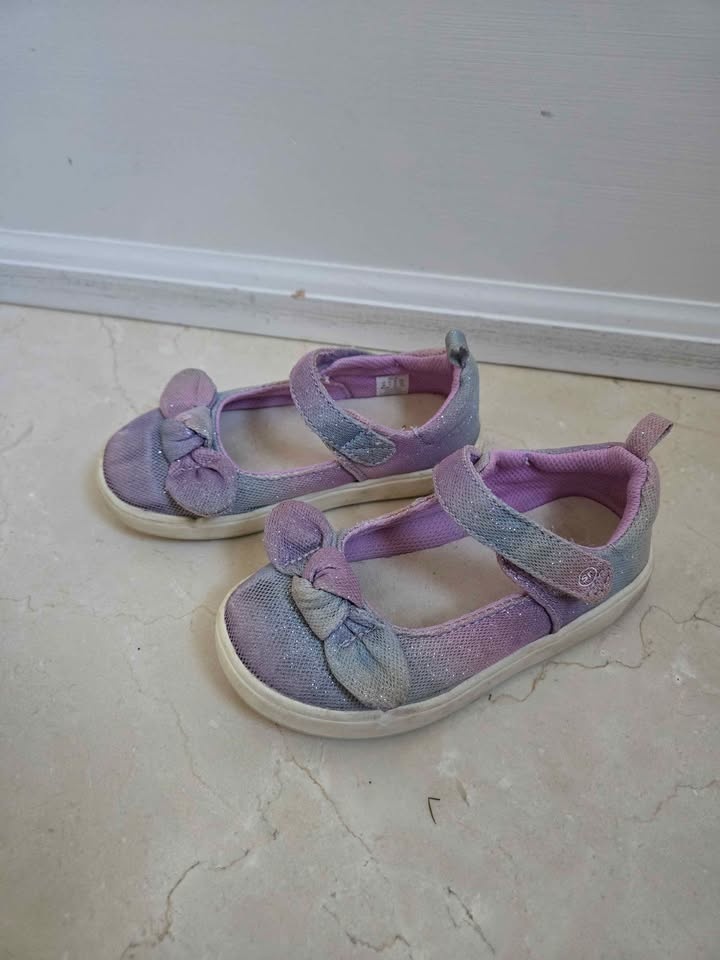 Munchkin by Stride Rite Toddler Girl's Delilah Shoes Purple Spar - photo 4