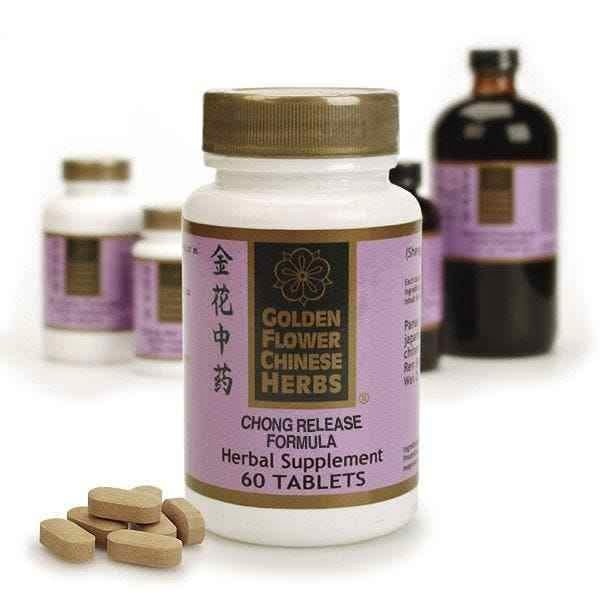 BNIB Golden Flower Chinese Herbs Chong Release Formula SEALED