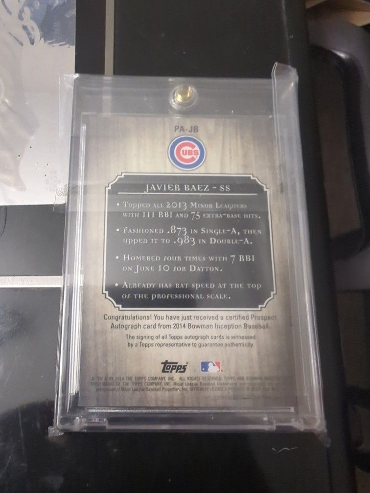 Javier Baez Rc. # 3/75 - photo 2