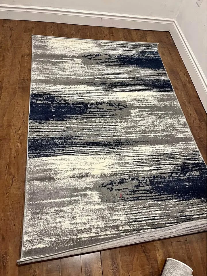 Area Rug Living Room Rugs - 4x6 Abstract Large Soft Indoor thumbnail
