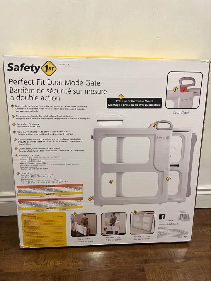Safety 1st Perfect Fit Gate 28-42" - photo 4