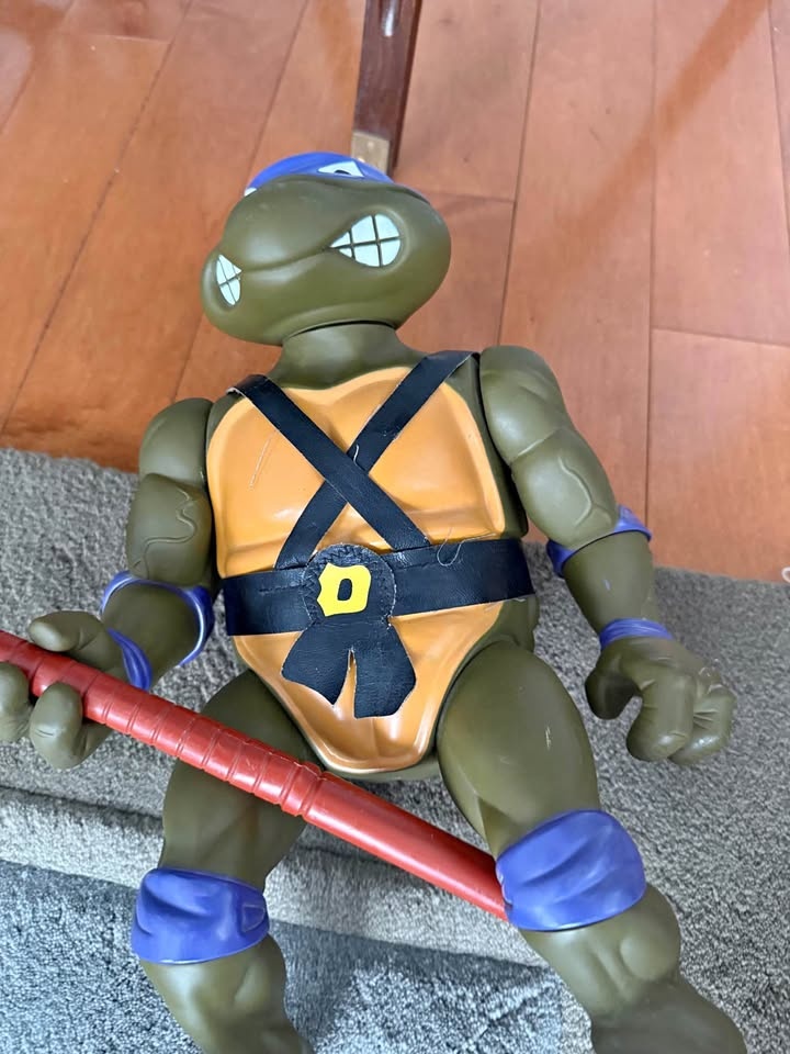 1989 Playmates Donatello TMNT Giant Figure 15"