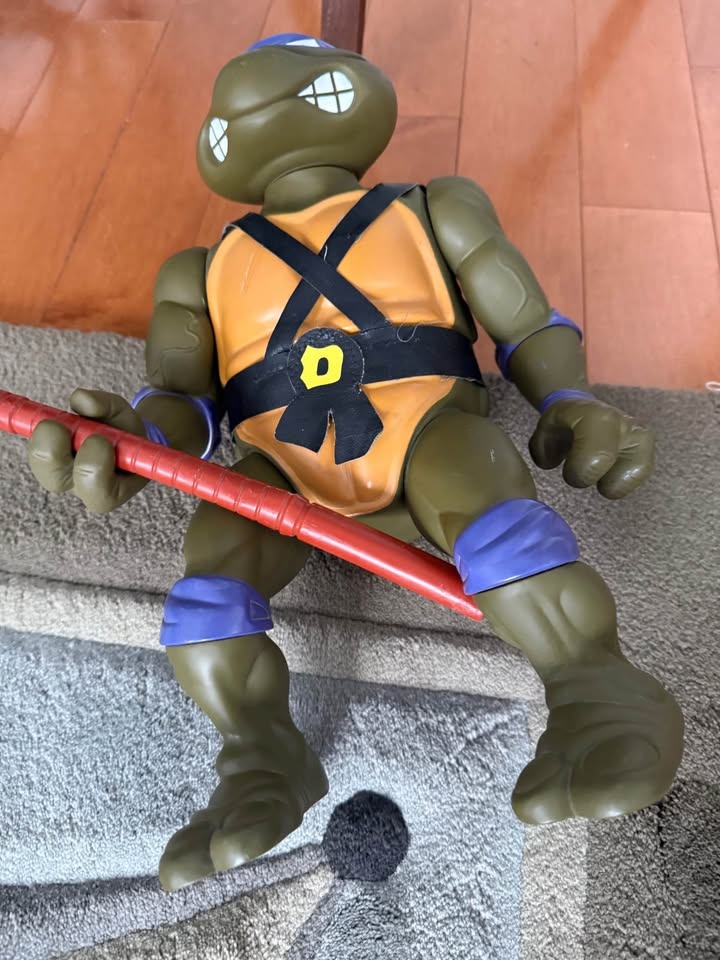 1989 Playmates Donatello TMNT Giant Figure 15" - photo 2