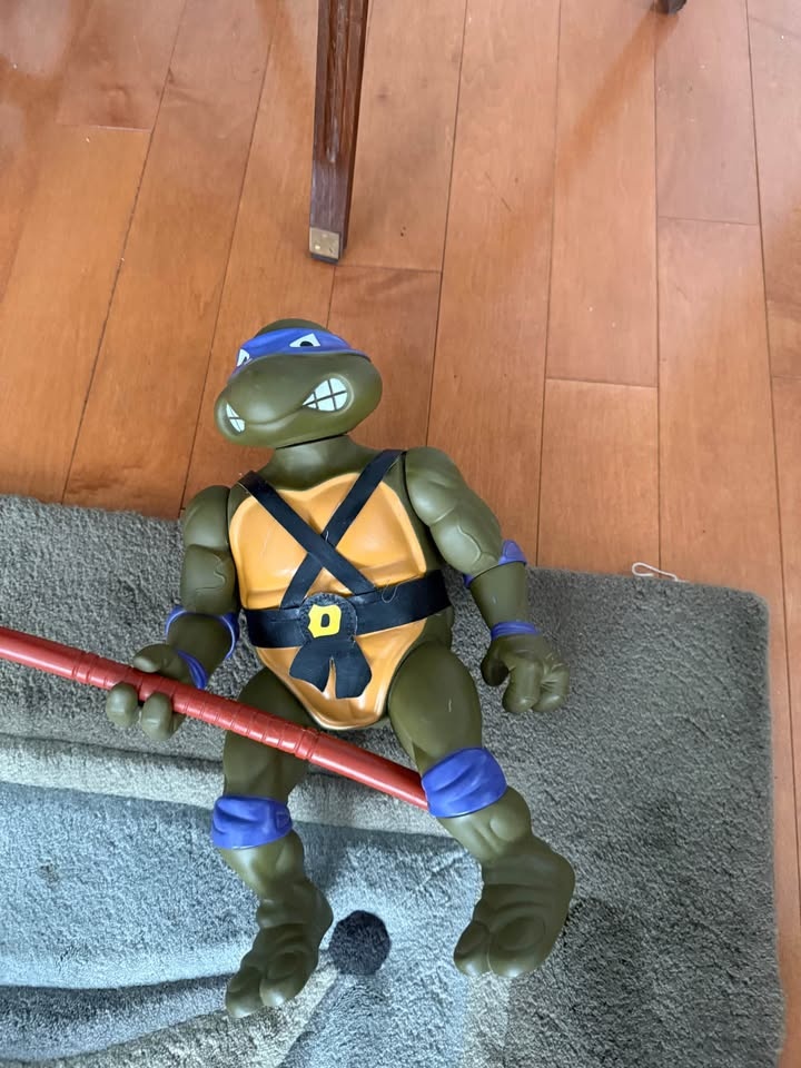 1989 Playmates Donatello TMNT Giant Figure 15" - photo 3